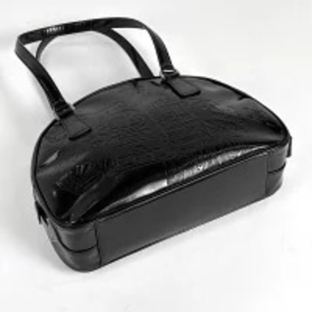 Prada PRIN plate Patent 2way Bag SPAZZOLATO Vernis leather Shoulder enamel
